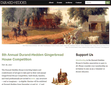 Tablet Screenshot of durandhedden.org